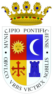 Escudo de Porcuna diseñado por ARQVIPO sobre los apuntes de Modesto Ruiz de Quero