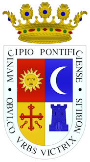 Escudo de Porcuna diseado por ARQVIPO sobre los apuntes de Modesto Ruiz de Quero