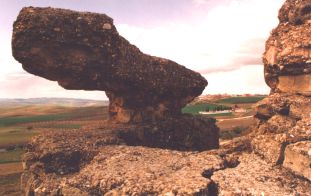 Trinchera de la Guerra Civil en el Carrajaen.